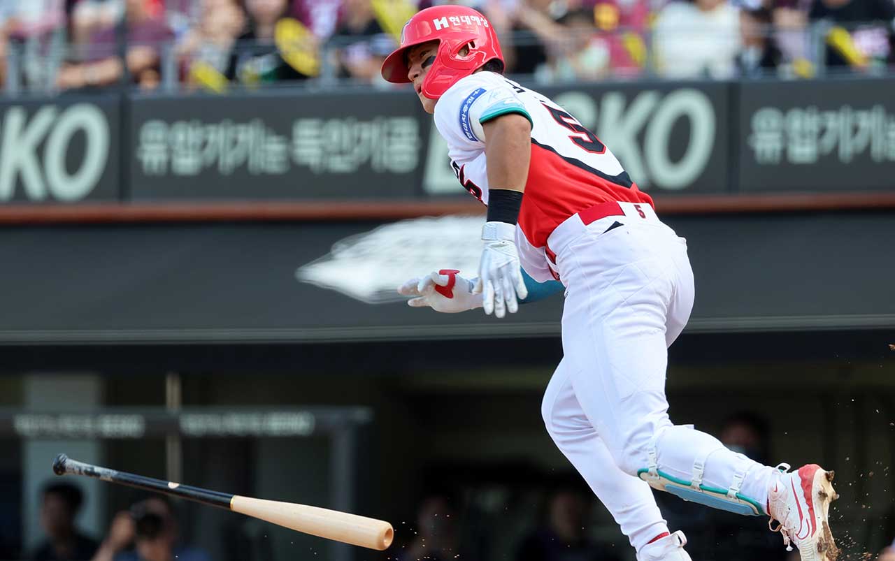 김도영, 역대 세 번째 '3할-30홈런-30도루-100타점-100득점' 달성