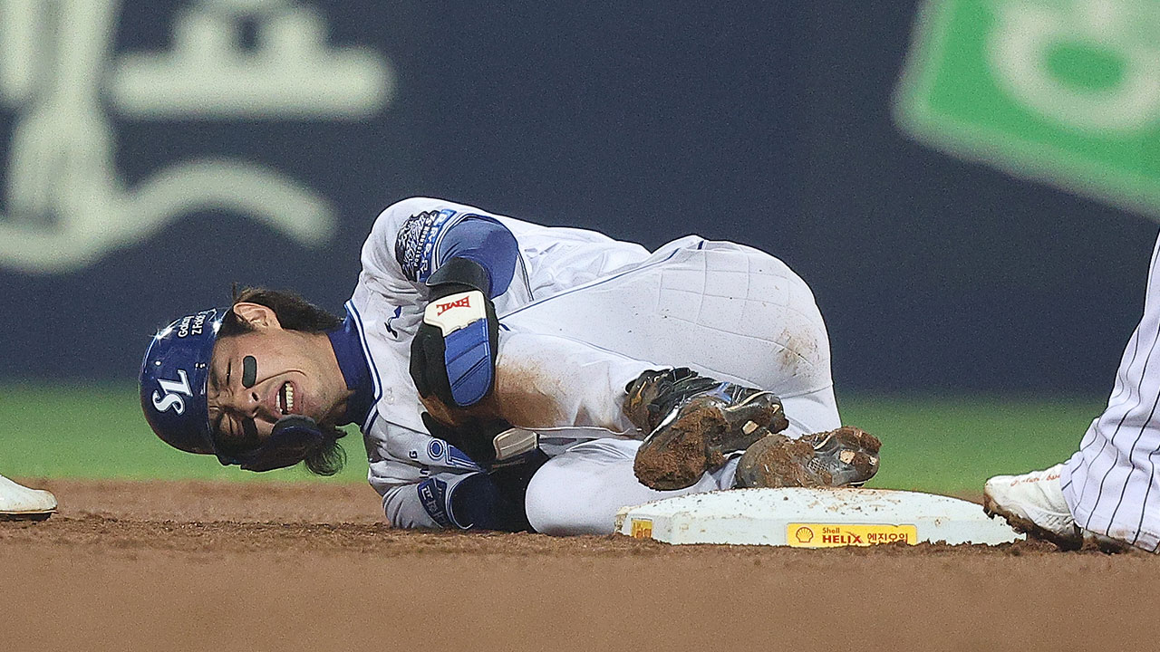 삼성 구자욱, 부상 치료 위해 일본행‥19일 이후 PS 복귀 의지