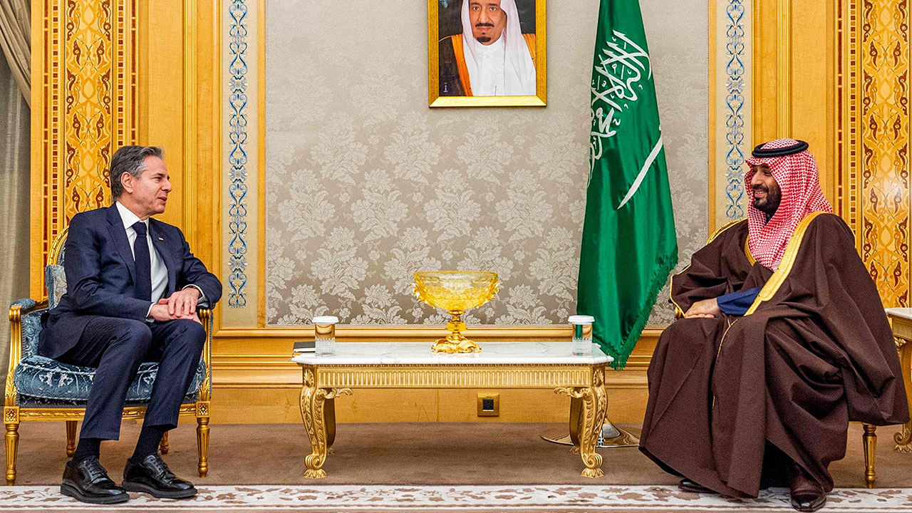 사우디, 미국 향해 "팔 문제 진전 없이는 이스라엘과 수교 없어"