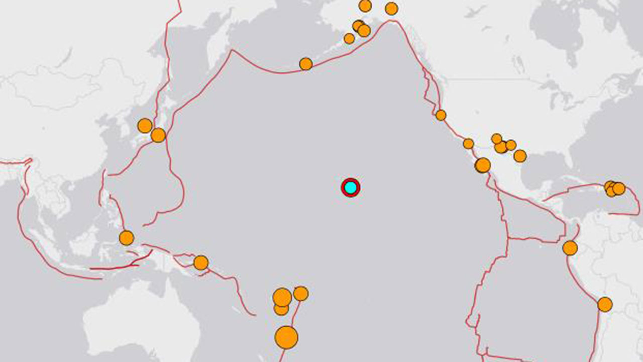 하와이 빅아일랜드 남쪽서 규모 5.7 지진‥쓰나미 경보는 없어