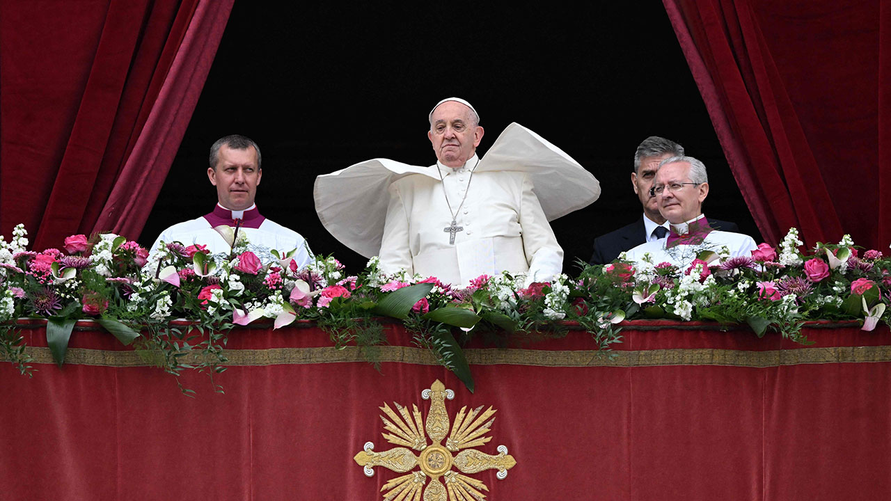 교황, 부활절 맞아 세계 향한 '평화' 메시지