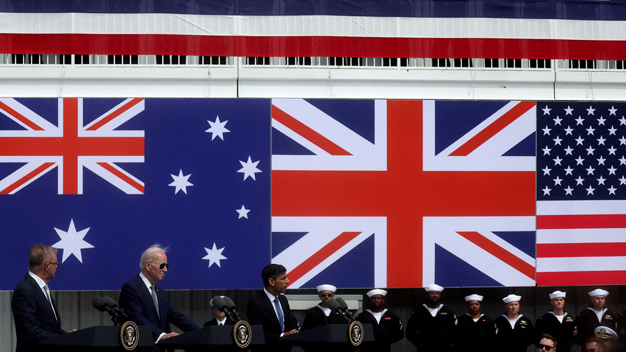 일본 '오커스' 가입 추진‥"미국·영국·호주 관련 협의 개시"