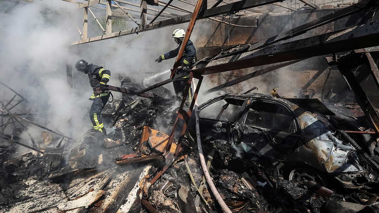 러, 우크라 하르키우 폭격‥"철도 인프라 노려"