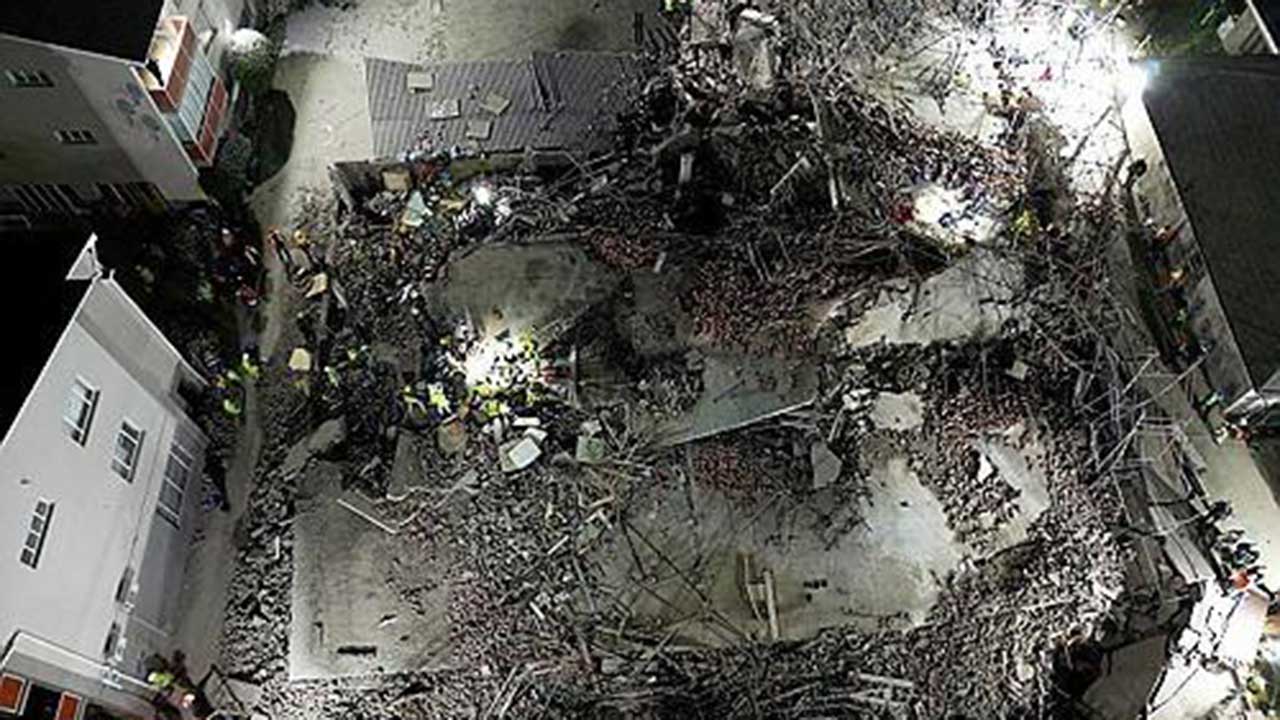 남아공서 공사 중이던 아파트 붕괴‥2명 사망·50여 명 매몰