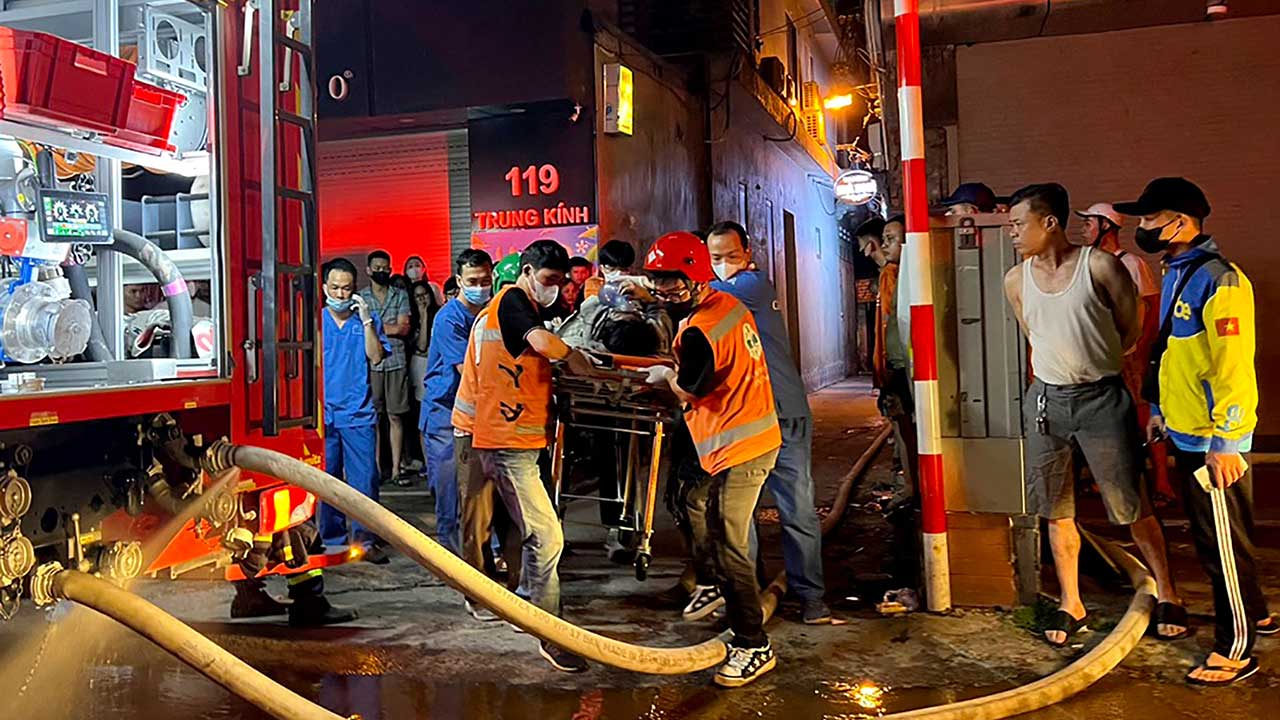 베트남 하노이서 아파트 화재로 최소 14명 사망