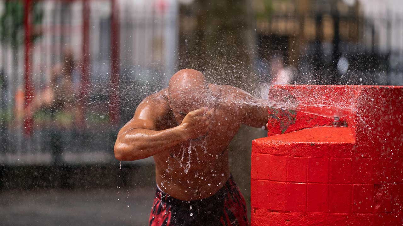 미국 폭염 동북부로 확산‥38명 사망 추정·1억 5천만 명에 주의보