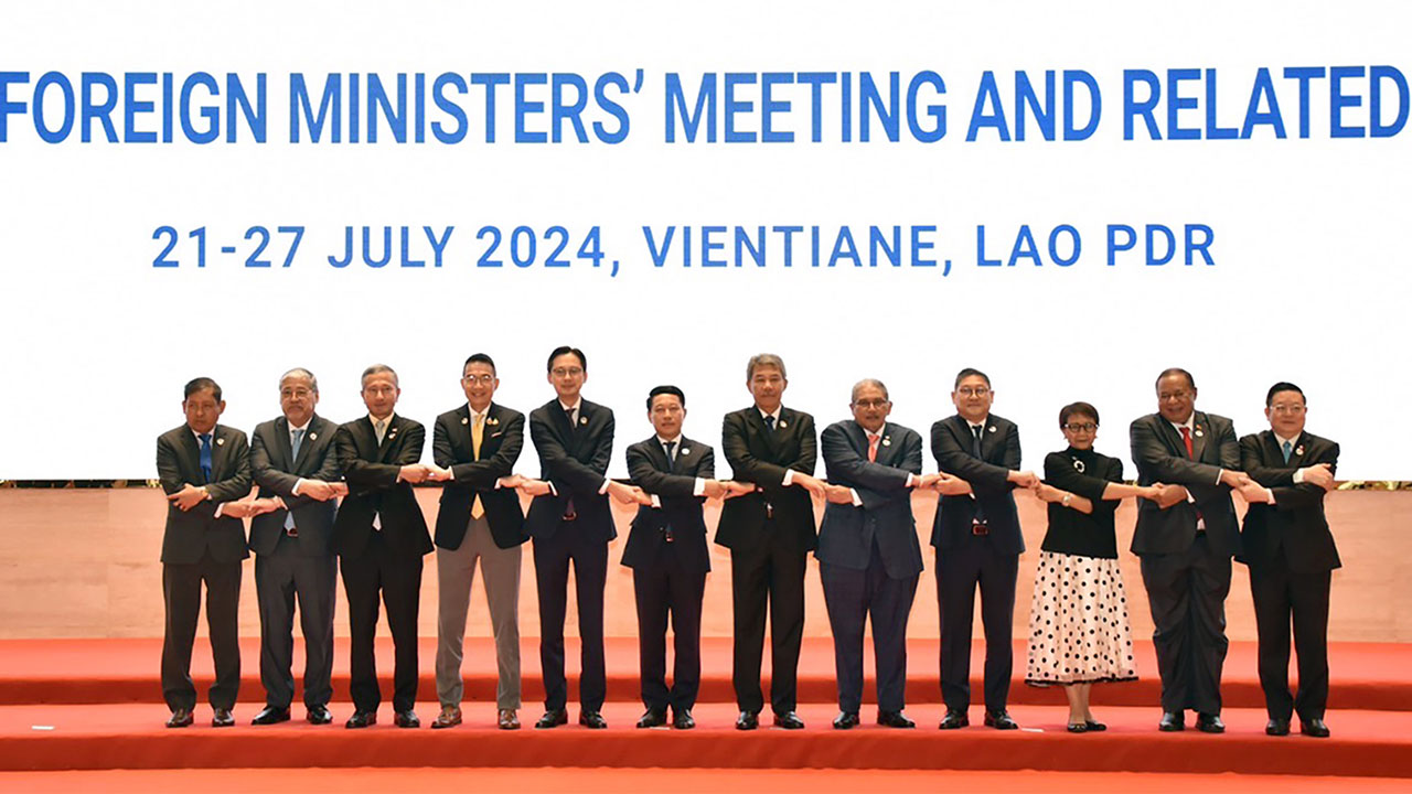 아세안 외교장관회의, 라오스서 개막…미얀마·남중국해 등 논의