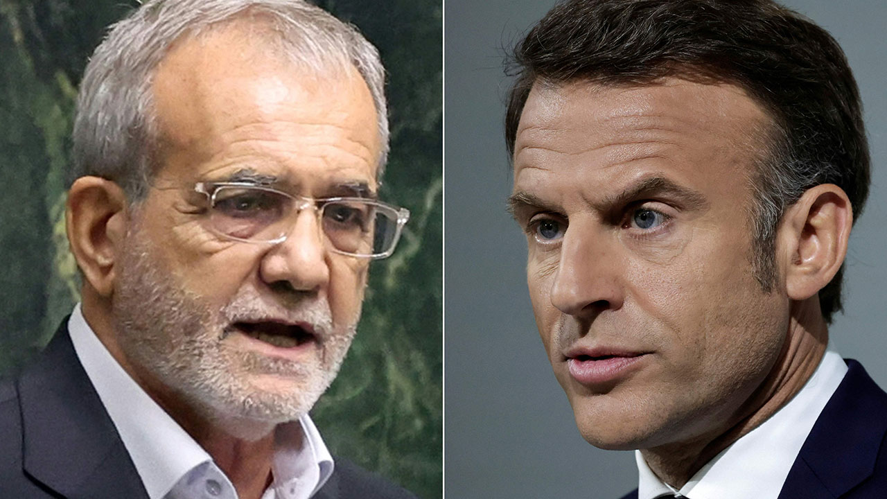 페제시키안 이란 대통령, 마크롱과 통화서 "안보 침해에 침묵 않을 것"