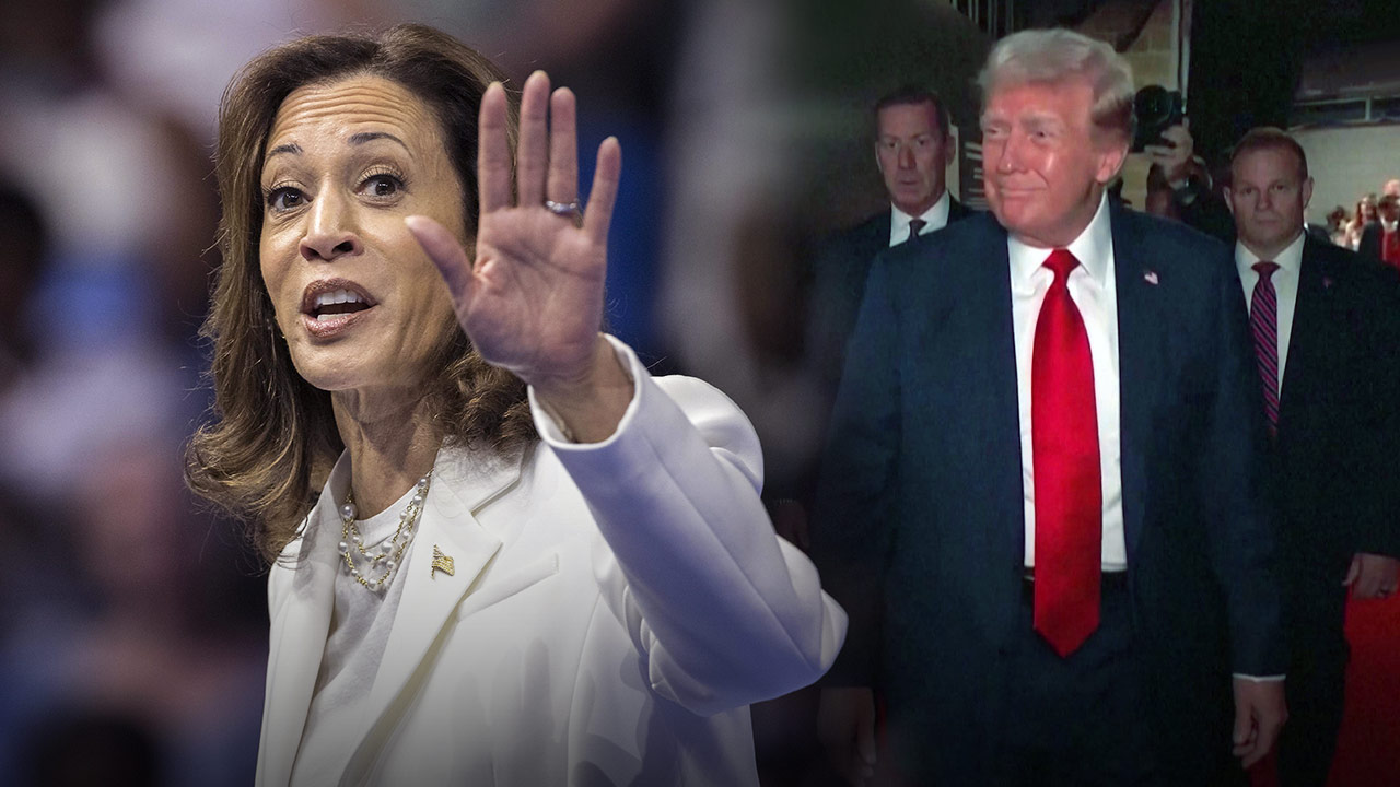 해리스, 트럼프 관련 질문에 "다음 질문요"