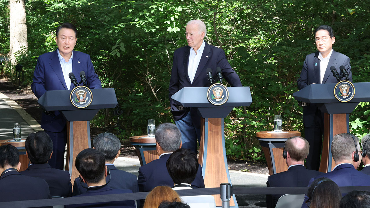 일본 언론 "한미일 정상회의 12월 미국 개최 조율"