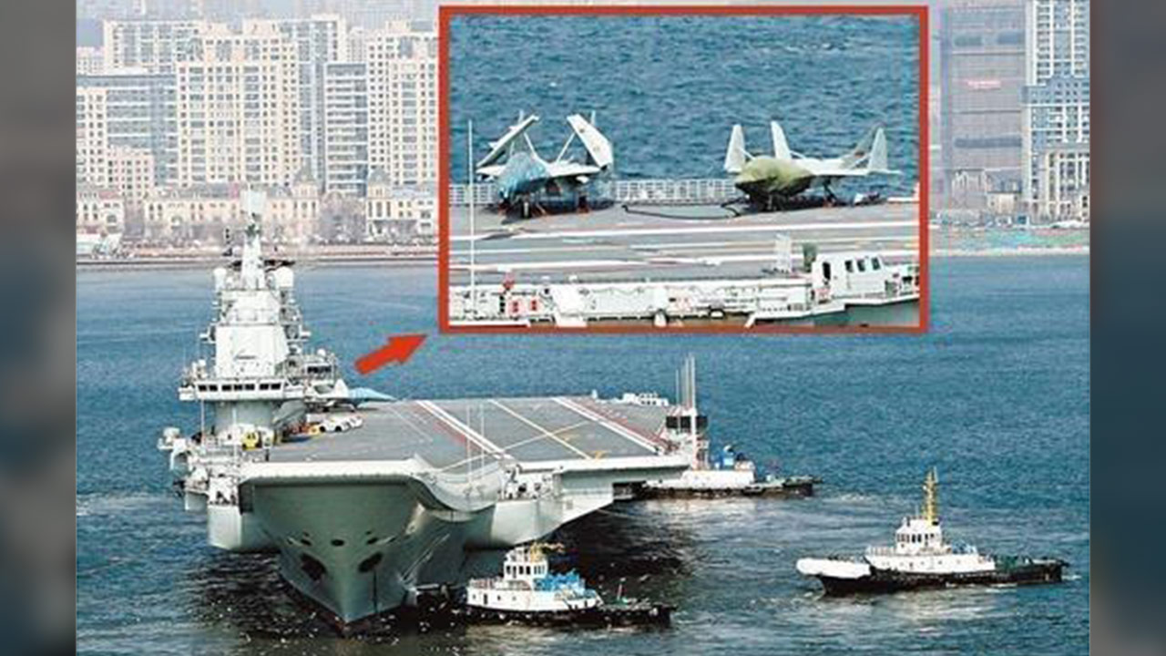 中 "항모 랴오닝함, 대만 포위 훈련에 참여"