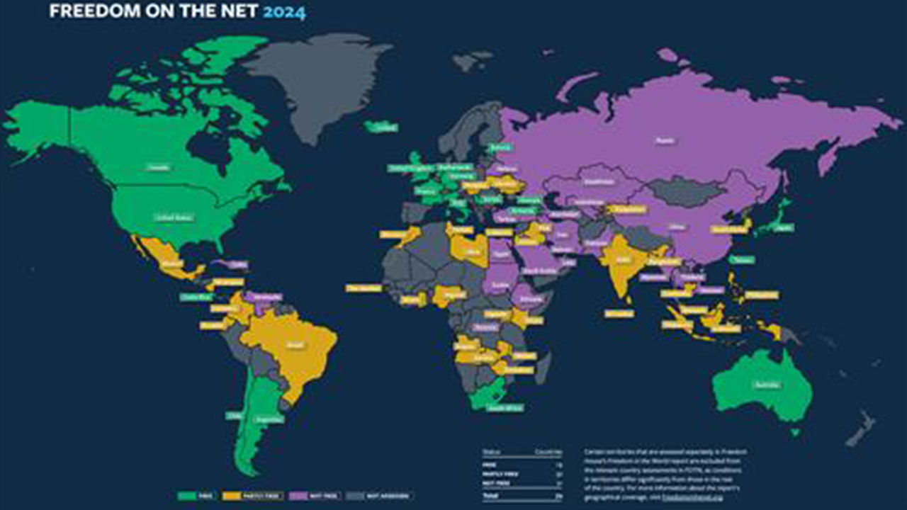 한국, 인터넷 자유 세계 21위‥"정부, 독립언론 블랙리스트에"