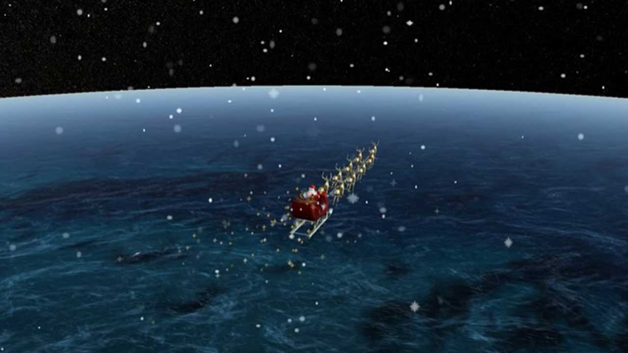 한반도 밤하늘 다녀간 산타‥루돌프 썰매타고 선물 2천만개 뿌려