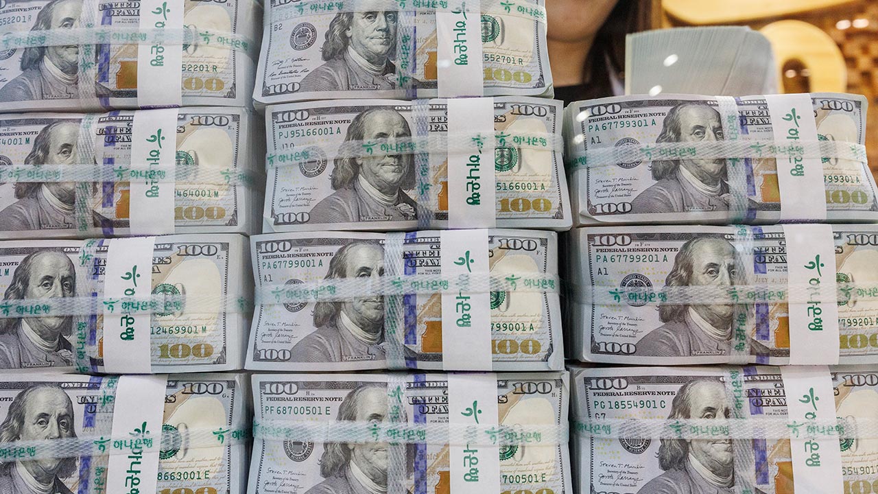 지난해 12월 외환보유액 4천156억 달러‥12월 기준 5년 만에 최소