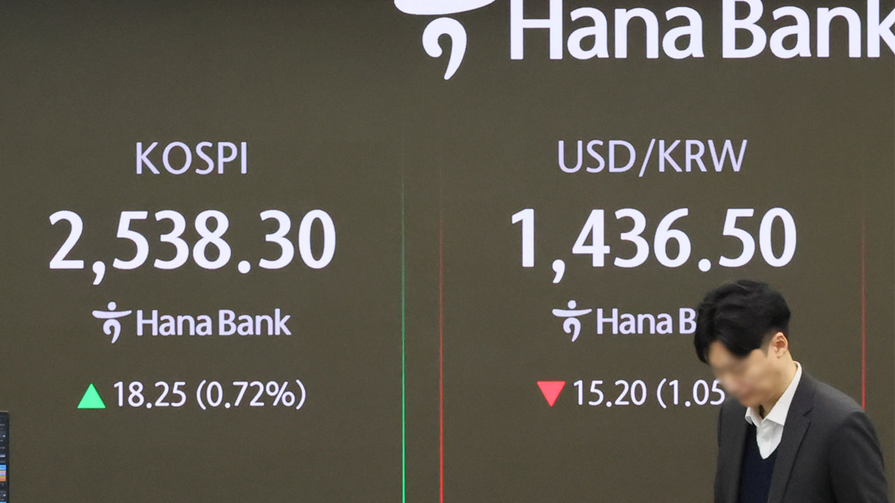 트럼프 관세 '일단 보류' 조짐에‥원/달러 환율 1,430원대로 출발