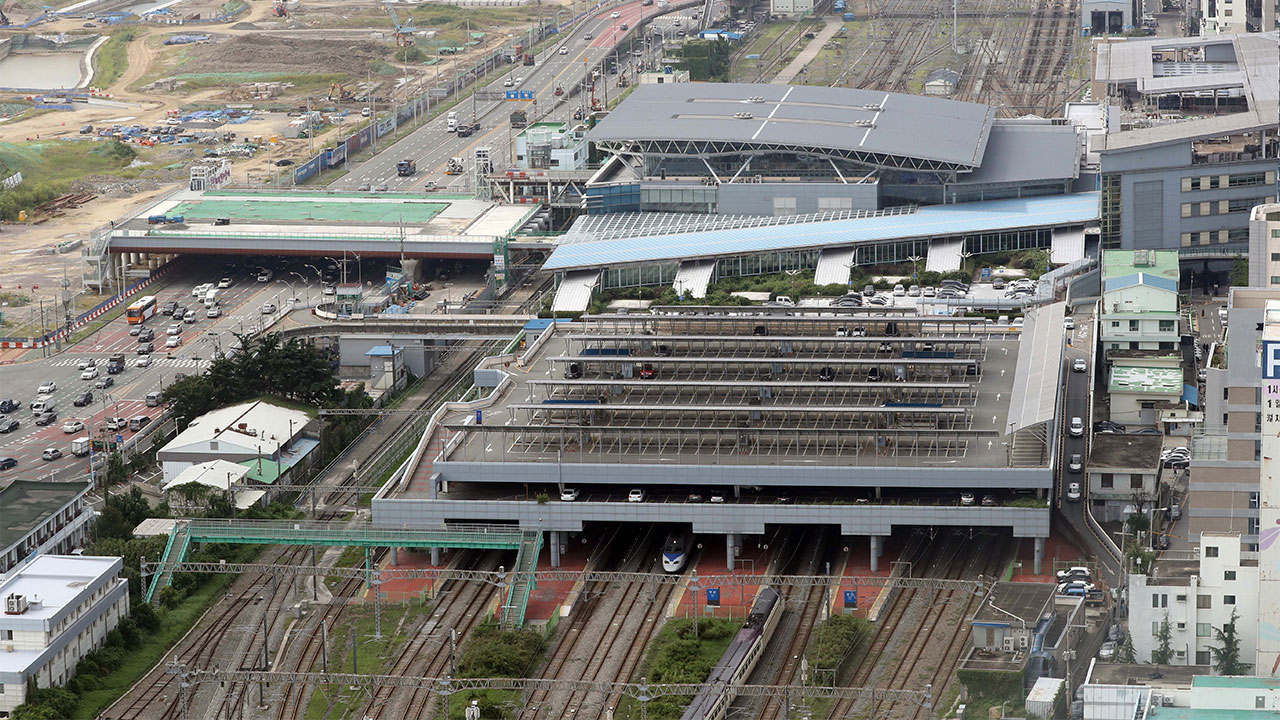 부산·대전·안산 철도 지하화‥4조 3천억 규모 사업추진