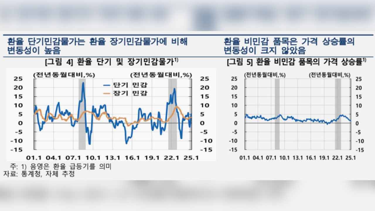 한은 "급등한 환율 하반기까지 계속 물가 끌어올릴 수 있어"