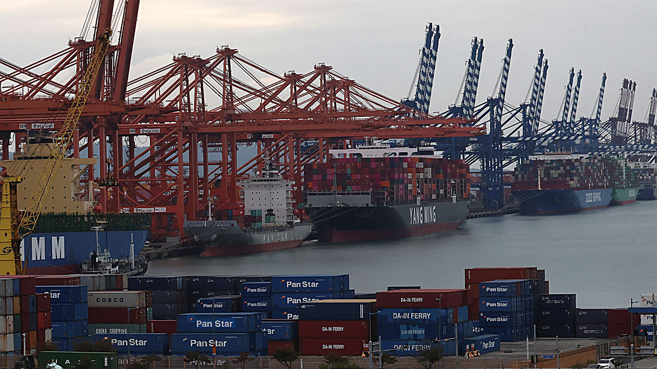 3월 미국행 해상운송비 6∼13%↓‥"관세정책에 수출 둔화 영향"