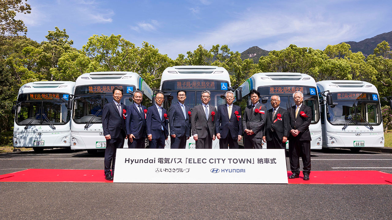 현대차 일렉시티타운, 유네스코 세계유산 야쿠시마 달린다