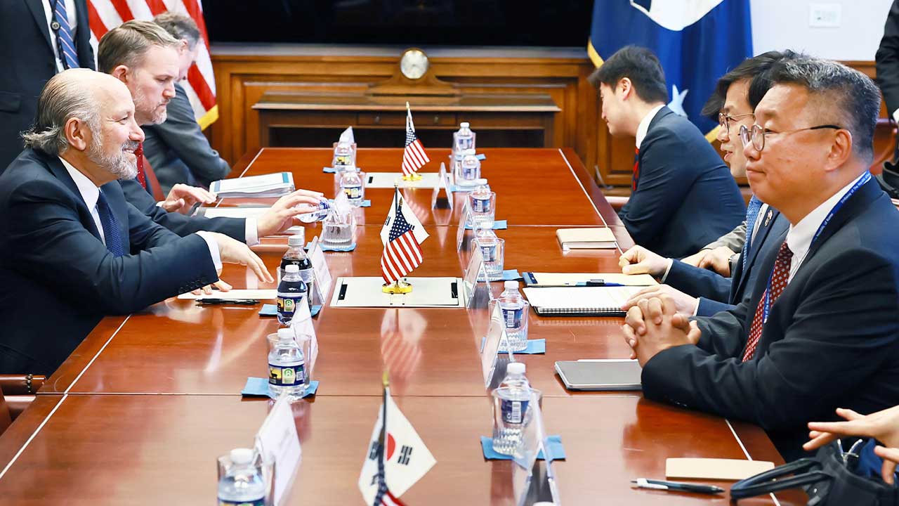 여한구 통상교섭본부장, 첫 한미 고위급 관세협상‥"상호호혜적 딜 강조"