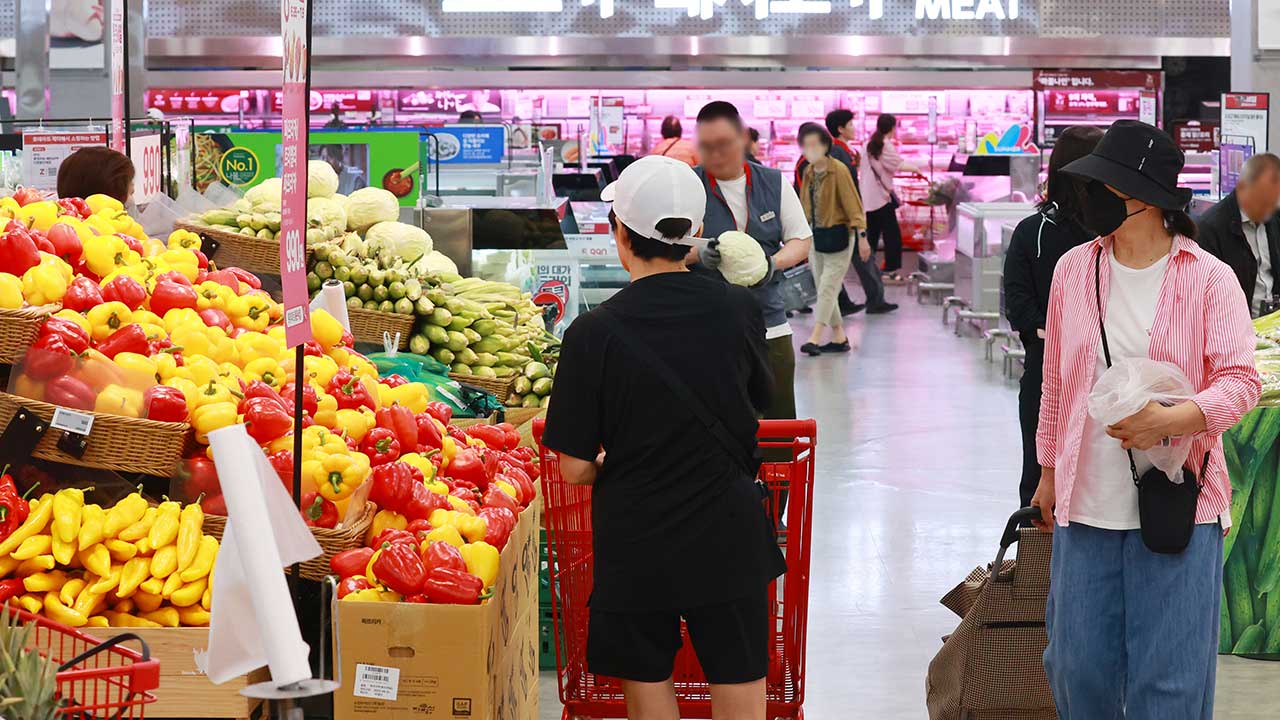 "제철 농축산물 40% 싸게"‥정부, 유통업체 할인지원