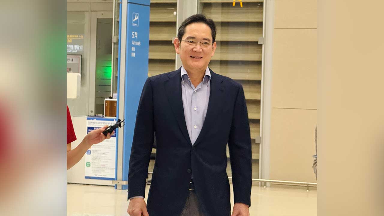 이재용, 방미 17일 만에 귀국‥"내년 사업 준비했다"