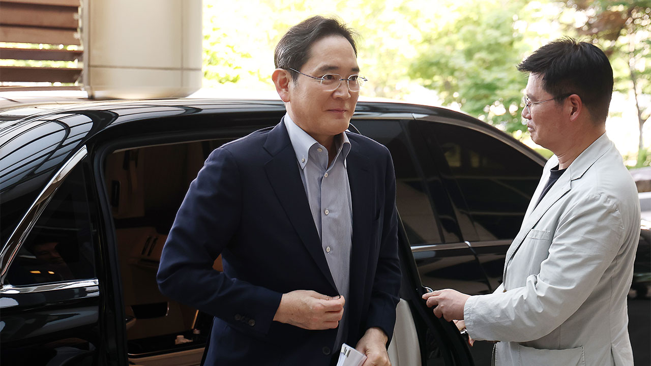 이재용 회장 방미사절단 출국‥삼성·SK·LG 등 재계 총출동