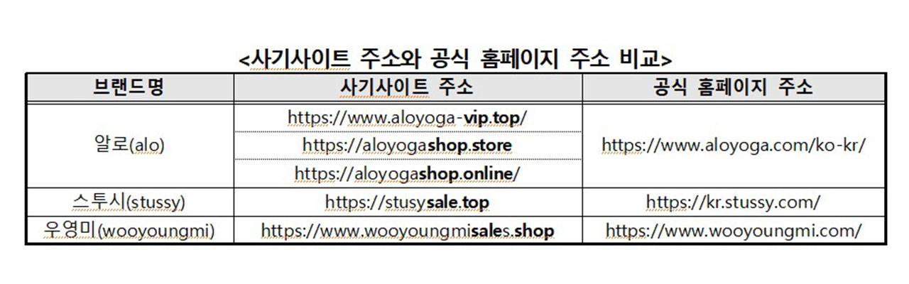 "미국 요가복 80% 할인"‥유명 의류 가짜 사이트에 피해 137건