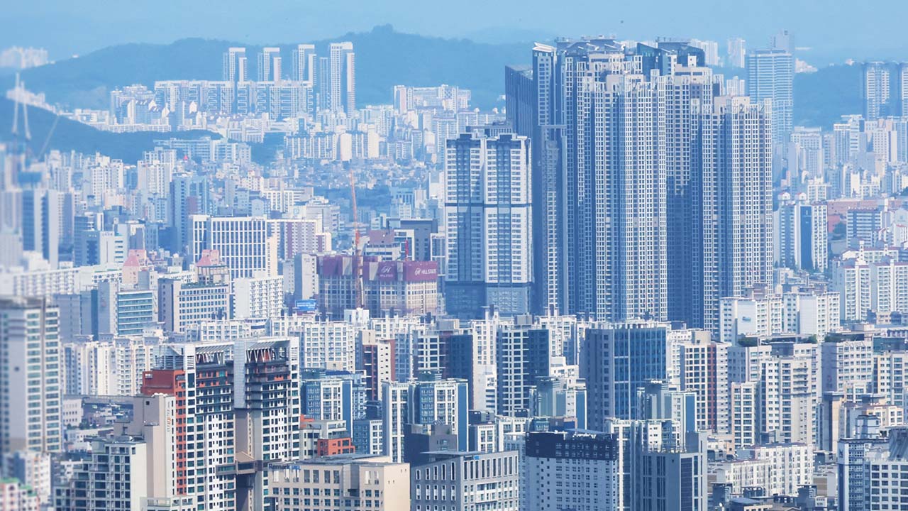 서울 아파트값 시가총액 9.3% 증가‥올해 들어 150조 원 늘어