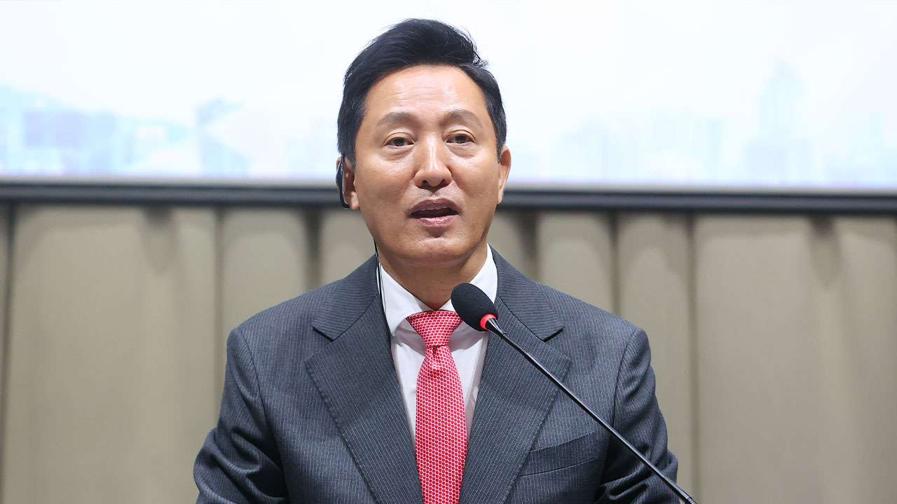 오세훈, 조기 대선 출마 여부에 "헌재 결정 후 명확하게 답하겠다"