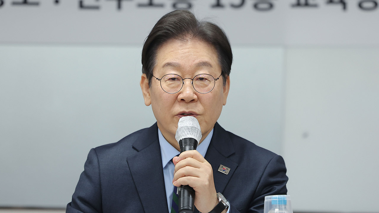 이재명, 양대노총 방문‥"노동시간 단축·주4일 입장 명확"