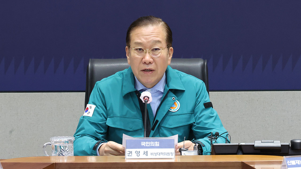 권영세 "산불 피해, 행안부 장관 공백 아쉬워‥조속히 임명됐어야"