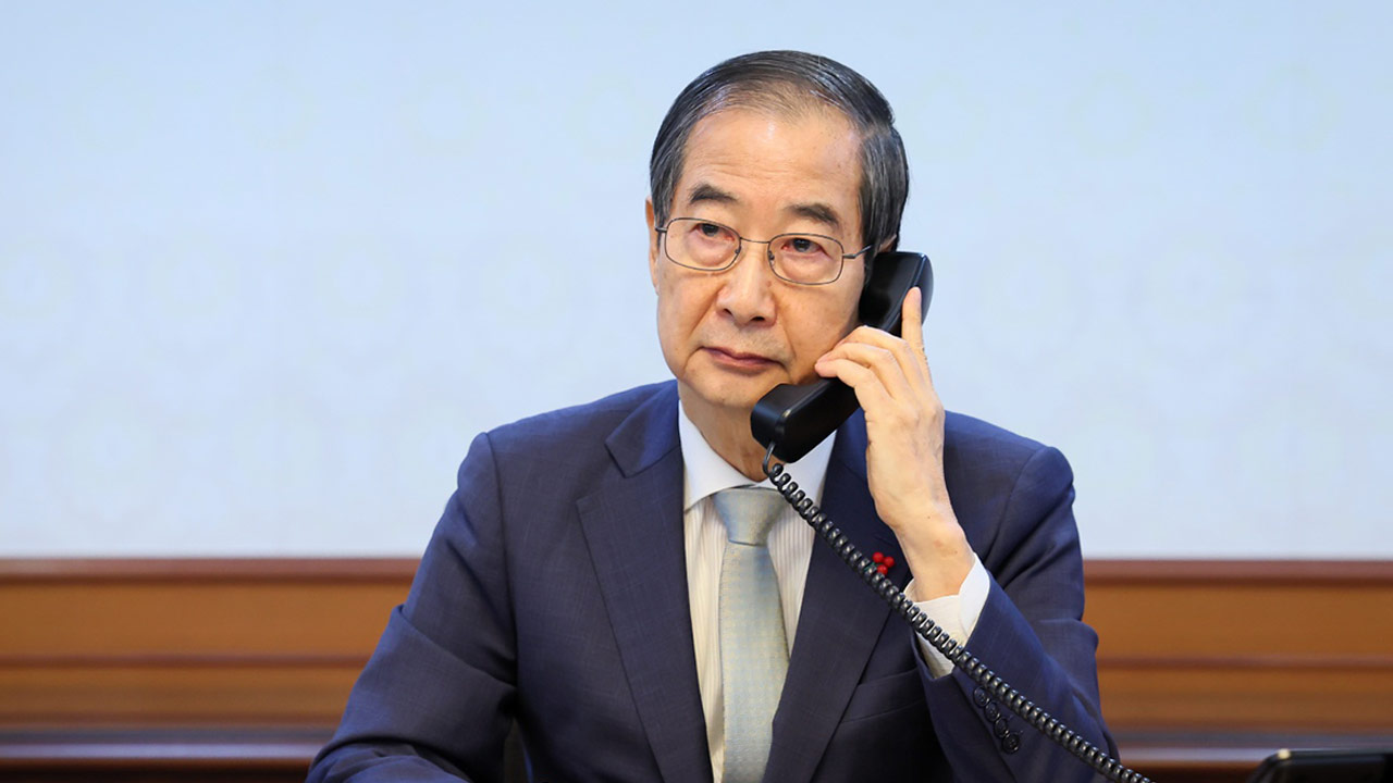 한 총리, 중앙선관위원장과 통화‥"공정·투명한 선거관리 중요"