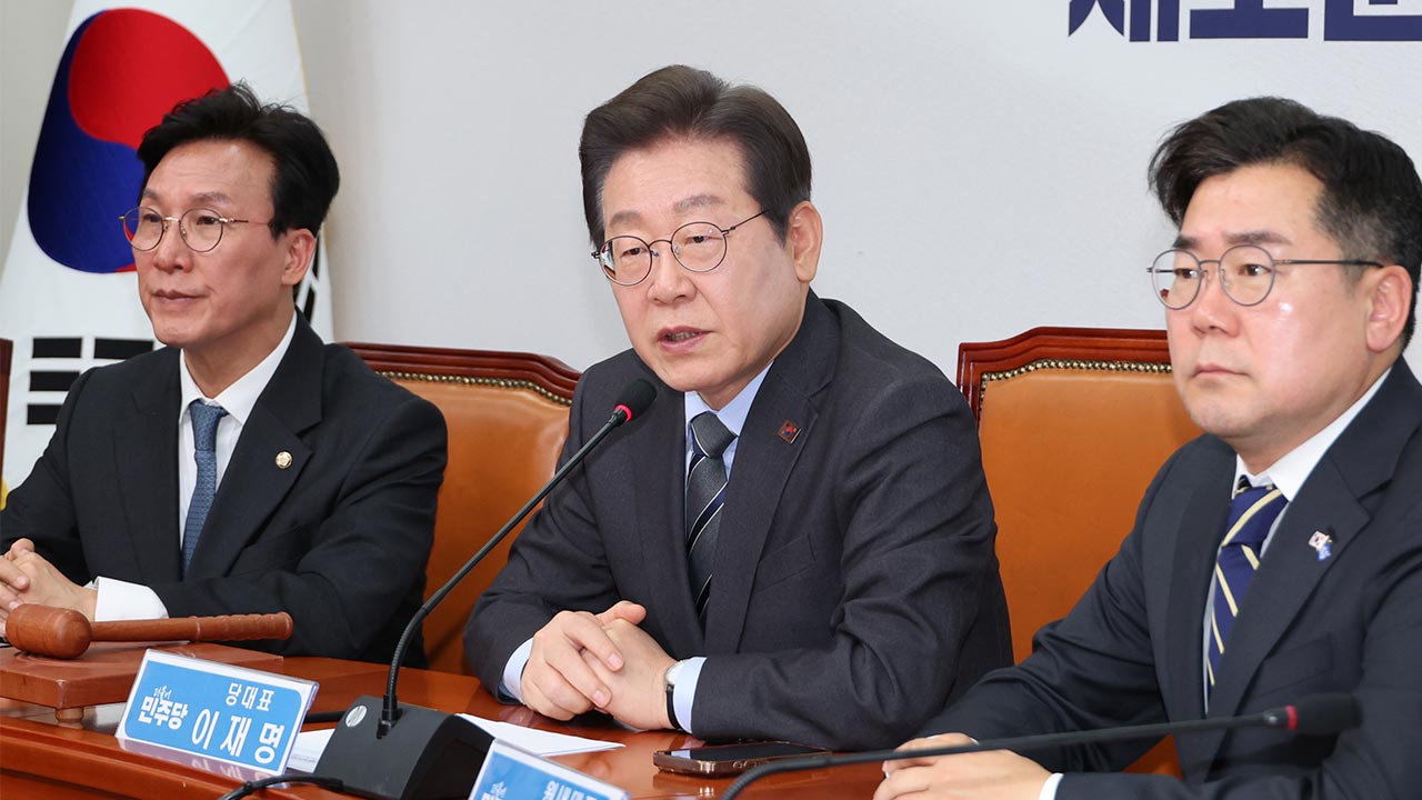 이재명 "개헌은 필요하지만‥지금은 내란 종식이 먼저"