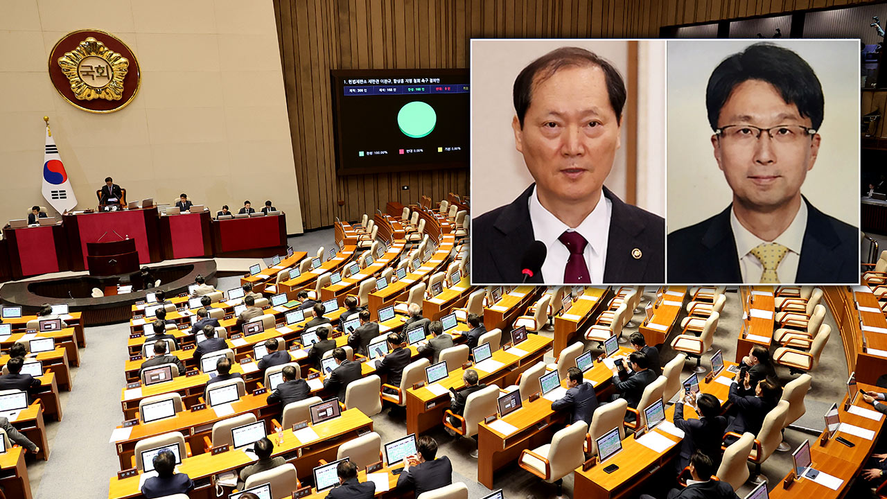 이완규·함상훈 철회결의안, 민주 주도 처리‥국힘은 반발 퇴장