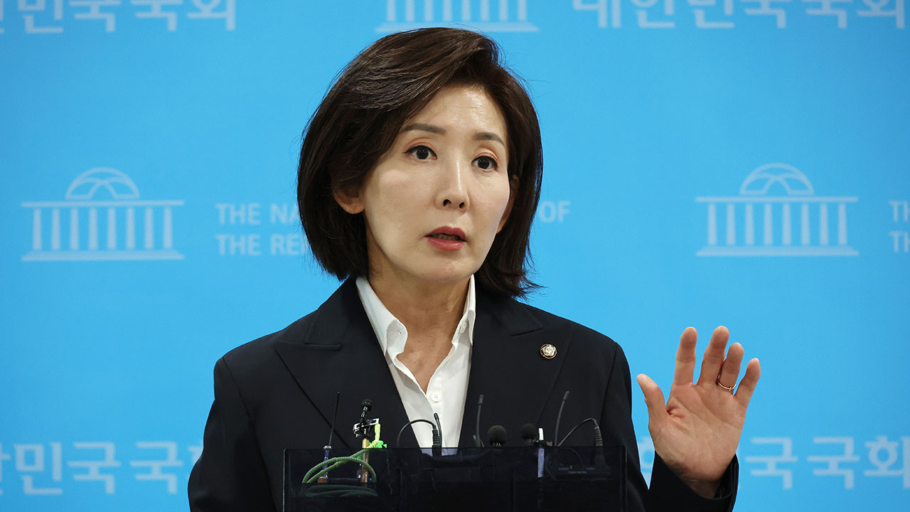 나경원 "취임 즉시 핵 주권 확보‥1년 안에 핵무장 결단"