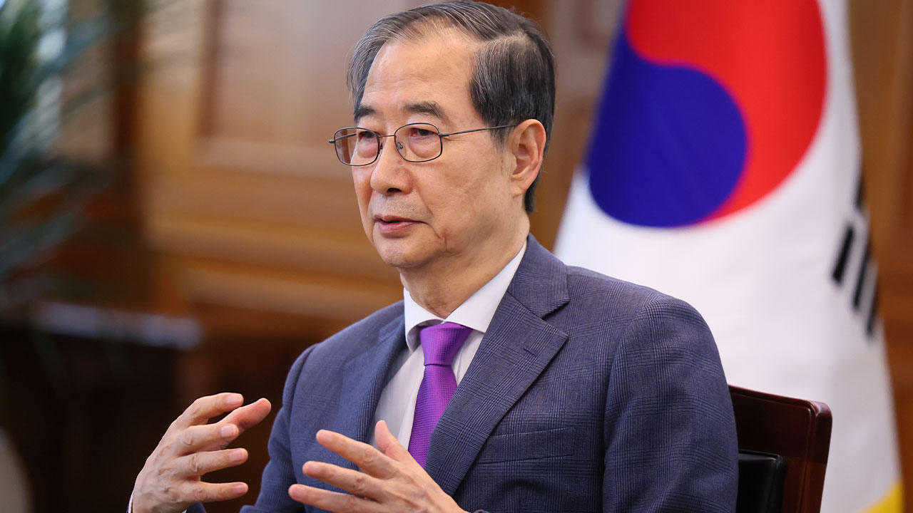 한덕수 "미 상호관세는 '충격요법'‥'윈-윈' 해결책 찾을 것"