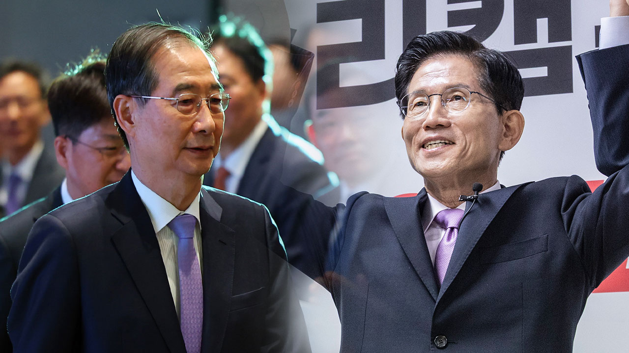 김문수 "한덕수 만난다면 '뭉치면 살고 흩어지면 죽는다' 할 것"