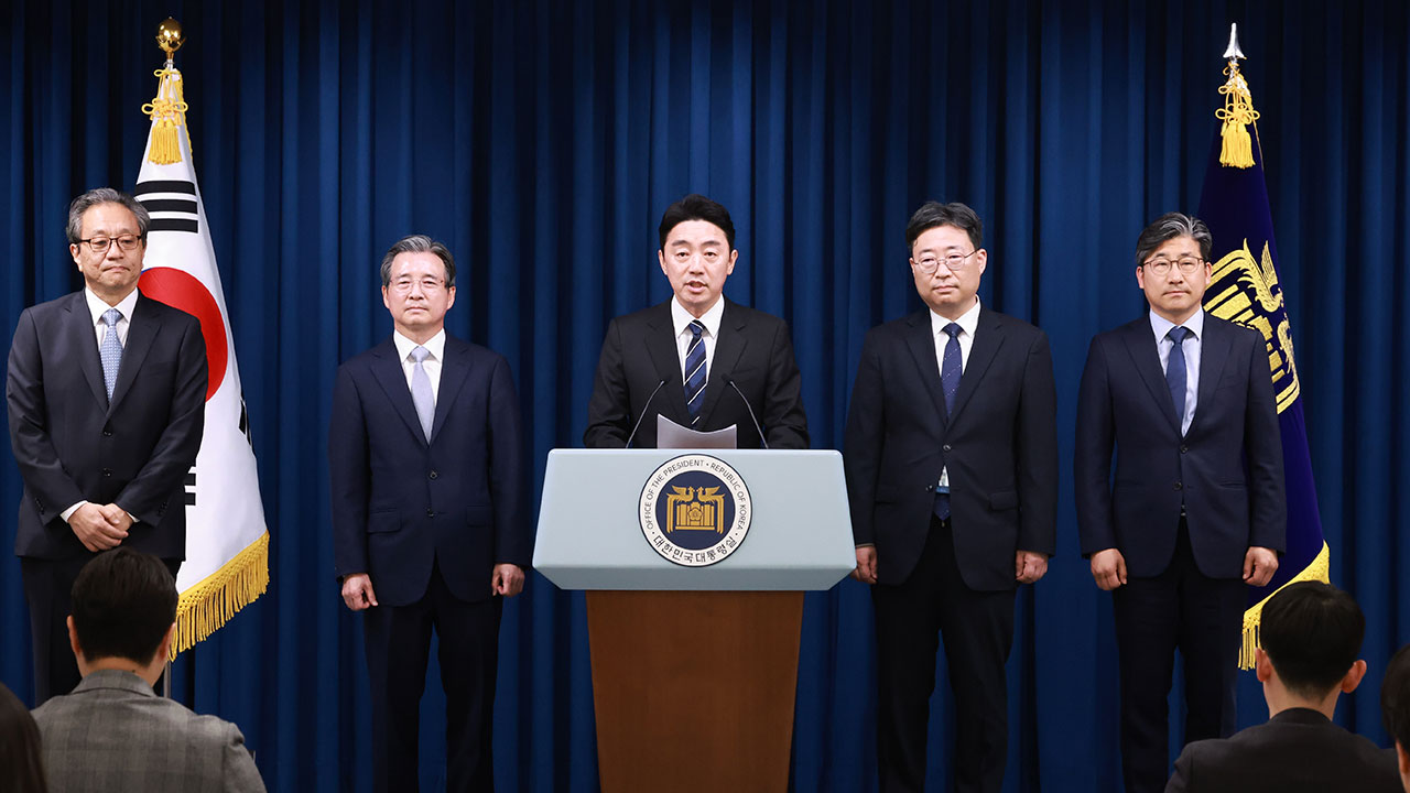 이 대통령, 정책실장 김용범·경제성장수석 하준경·재정기획보좌관에 유덕현 임명