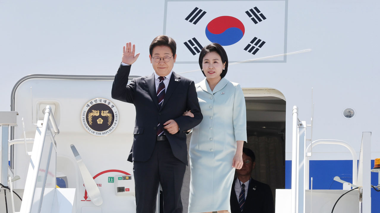 이재명 대통령, G7 열리는 캐나다 도착‥오늘 비회원국 정상회담