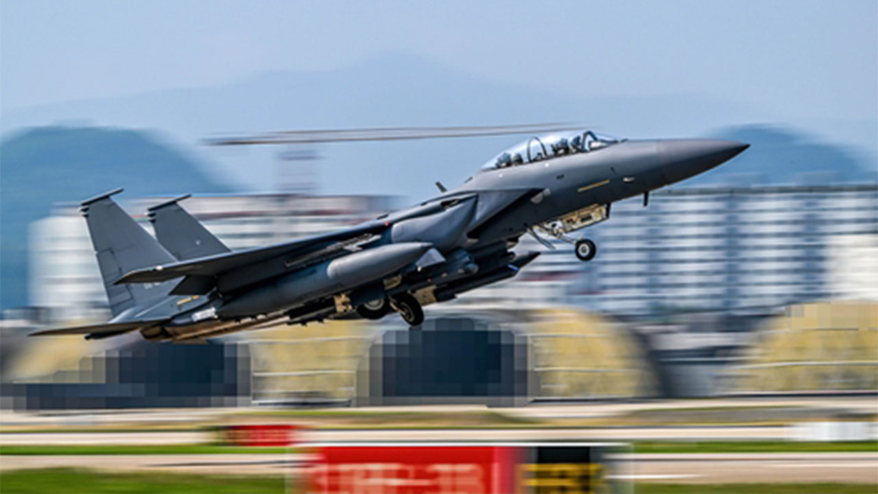 한·미·일 전투기 공중훈련‥이재명 정부 첫 3국 훈련