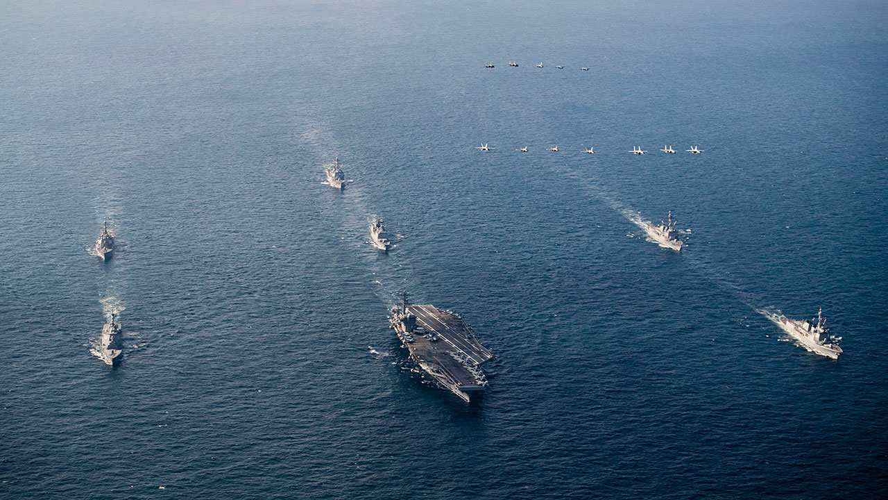 한미일 연합훈련 '프리덤 에지' 9월 실시‥"다영역 안보협력"