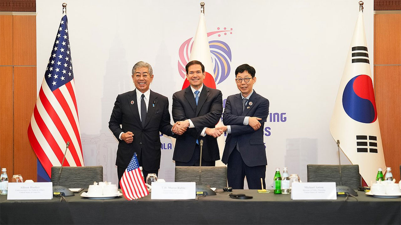 이재명 정부 첫 한미일 외교장관회의‥북한 문제 등 논의