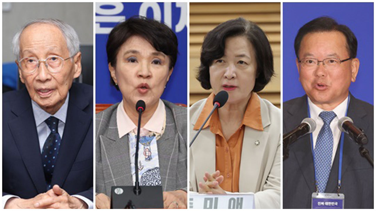 이재명 대통령 특사‥EU 윤여준·프랑스 강금실·영국 추미애·인도 김부겸