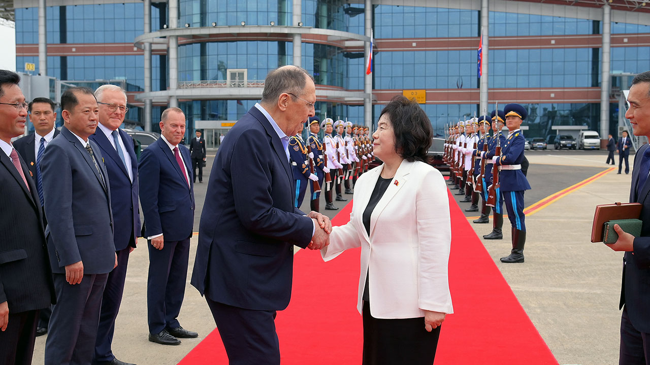 러시아 외무장관, 방북 일정 마치고 출국‥2박 3일 내내 원산 머물러