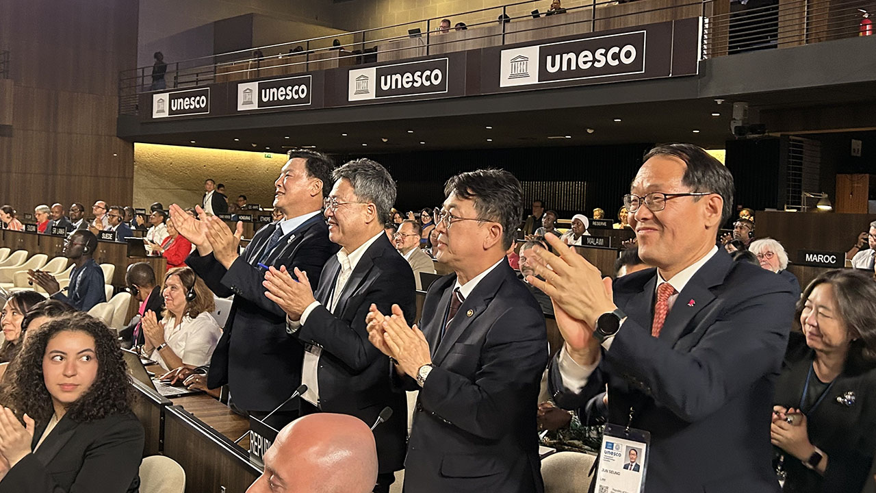 대통령실 "유네스코 세계유산위 첫 개최, 매우 기뻐‥역사적 순간 될 것"