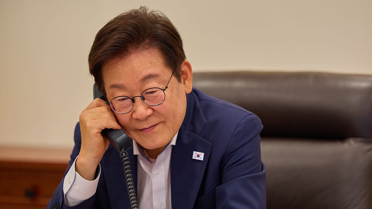 이재명 대통령, 키르기스 대통령과 첫 통화‥"실질 협력 강화"