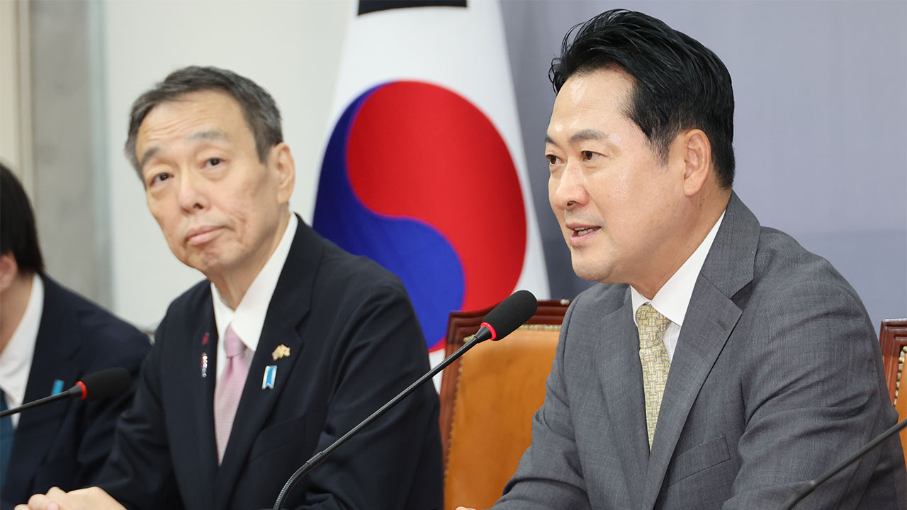 장동혁, 주한日대사 접견‥"이재명 대통령 일본 중요성 인식해 다행"