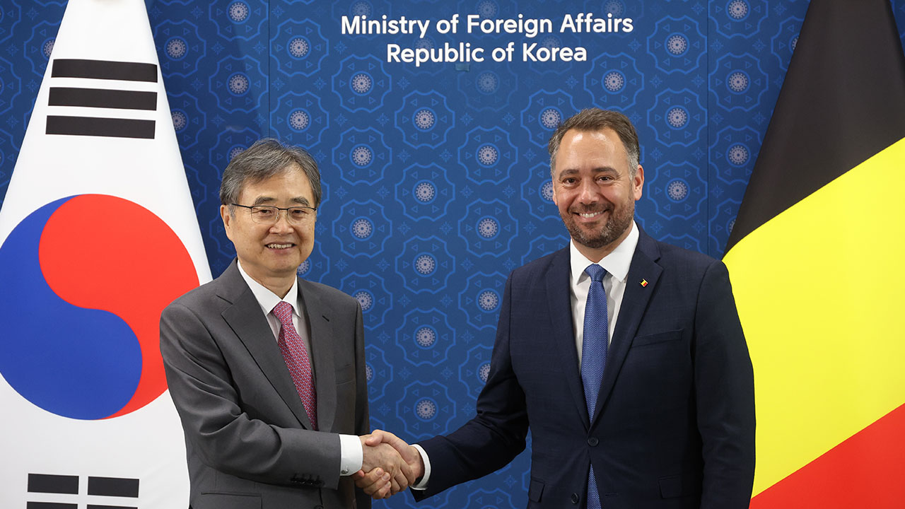 한-벨기에 외교장관회담‥"경제안보·방산 협력 강화 필요"