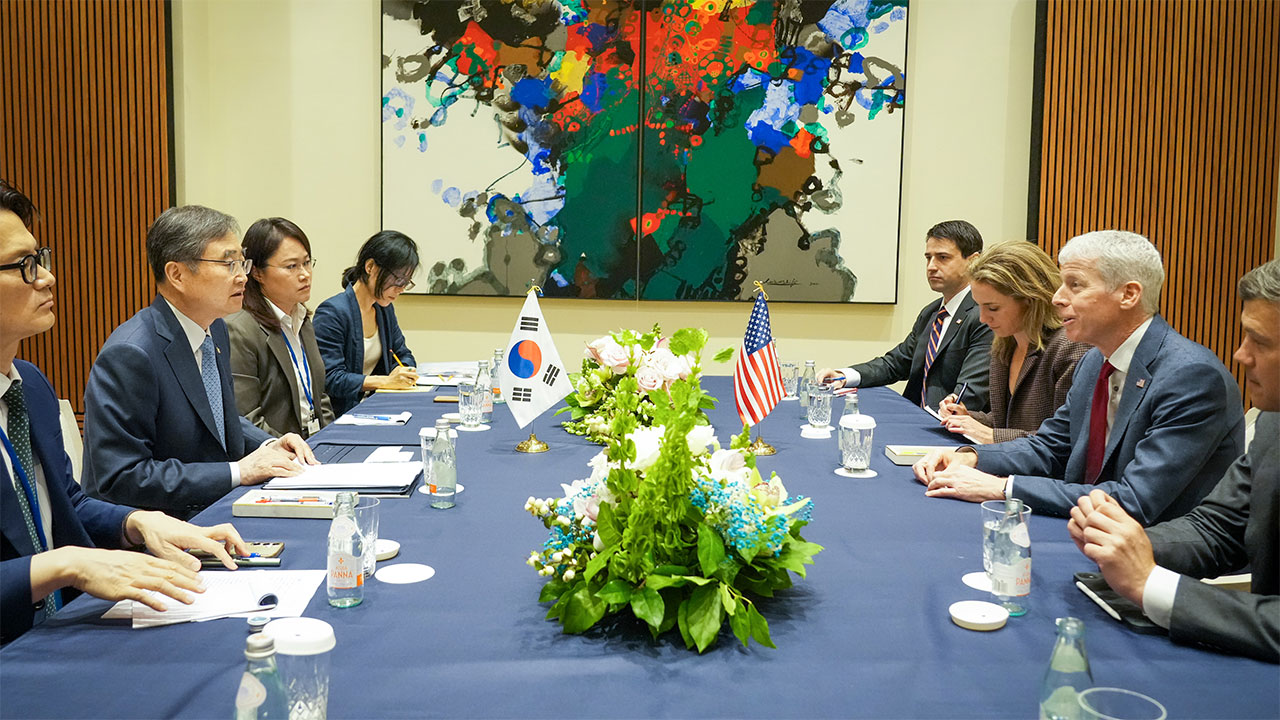 조현 "농축·재처리 필요"‥미국 에너지 장관 "유념해 논의"